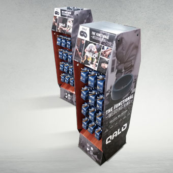 Qalo Rings Floor Display