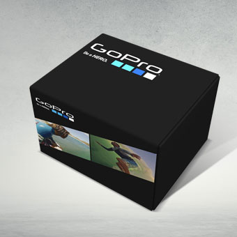 GoPro Custom Carboard Box