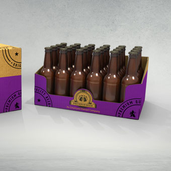 Retail Ready Adult Beverage Cardboard Box