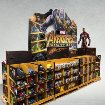 Avengers Train Display