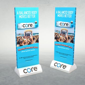 CORE pop floor displays