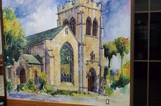 High-Res Mural for All Saints Episcopal Church
