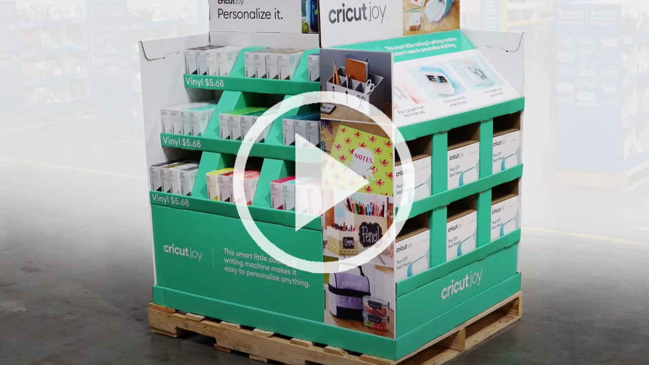 Circut Packout Floor Display