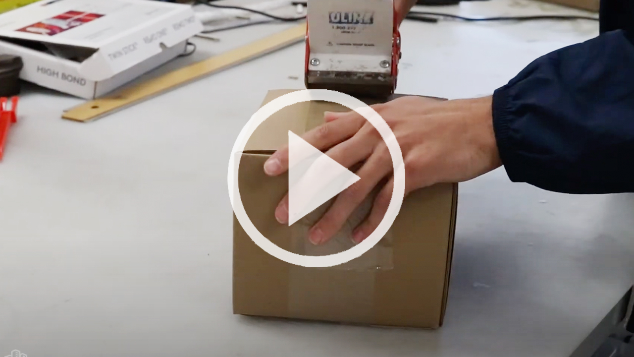 The Creation of a Brown Shipping Box