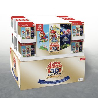 Mario All Star Pallet Display