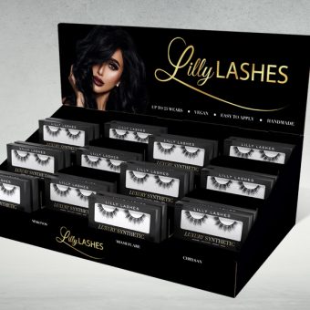 Lilly Lashes Counter Display